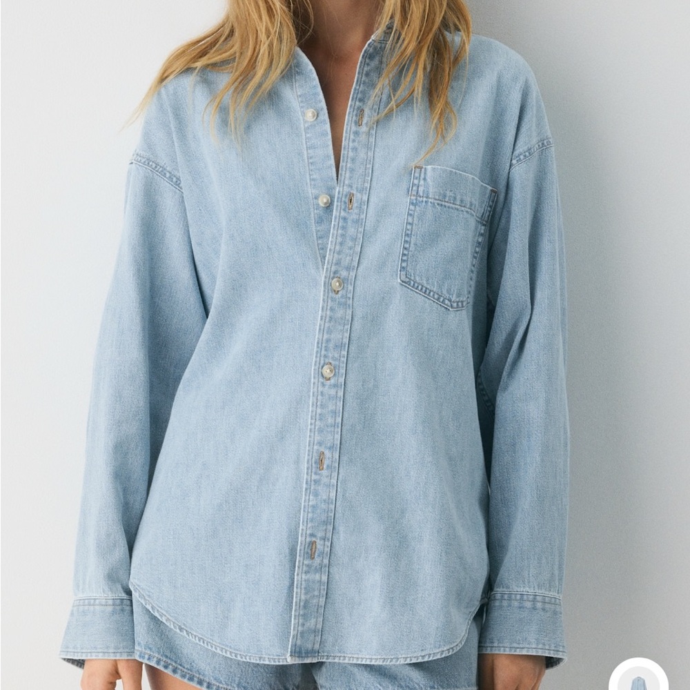 Denim Forum The ‘80s Comfy Denim Shirt